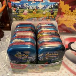 Pokemon Ascended Heroes Box And Tins (OPENED, NO BOOSTER PACKS) 