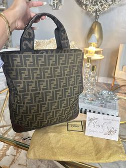 FENDI Zucca Tote Bag 