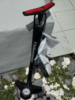 BellAire Floor Bike Pump with Pressure Gauge