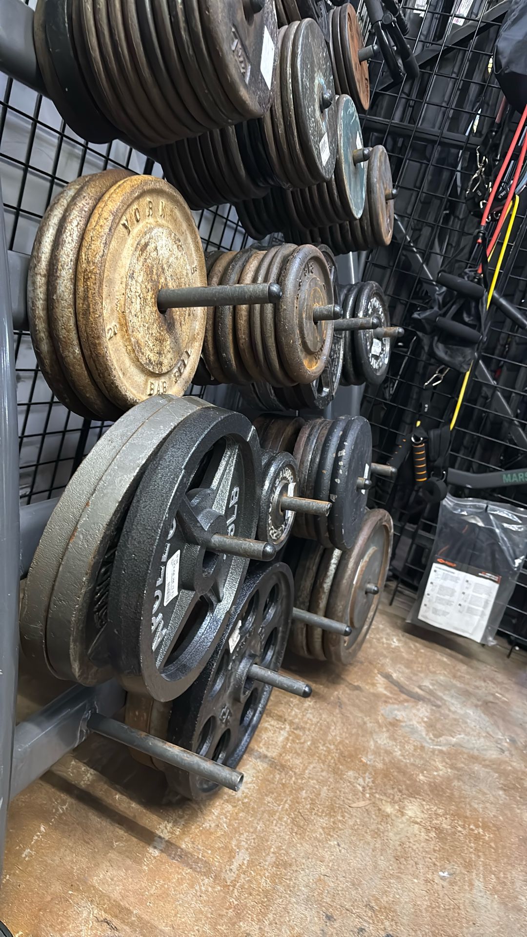 【中古】レズミルズ　ウエイトプレート レズミルズ G2 ウエイトプレート セット LES MILLS ボディパンプ