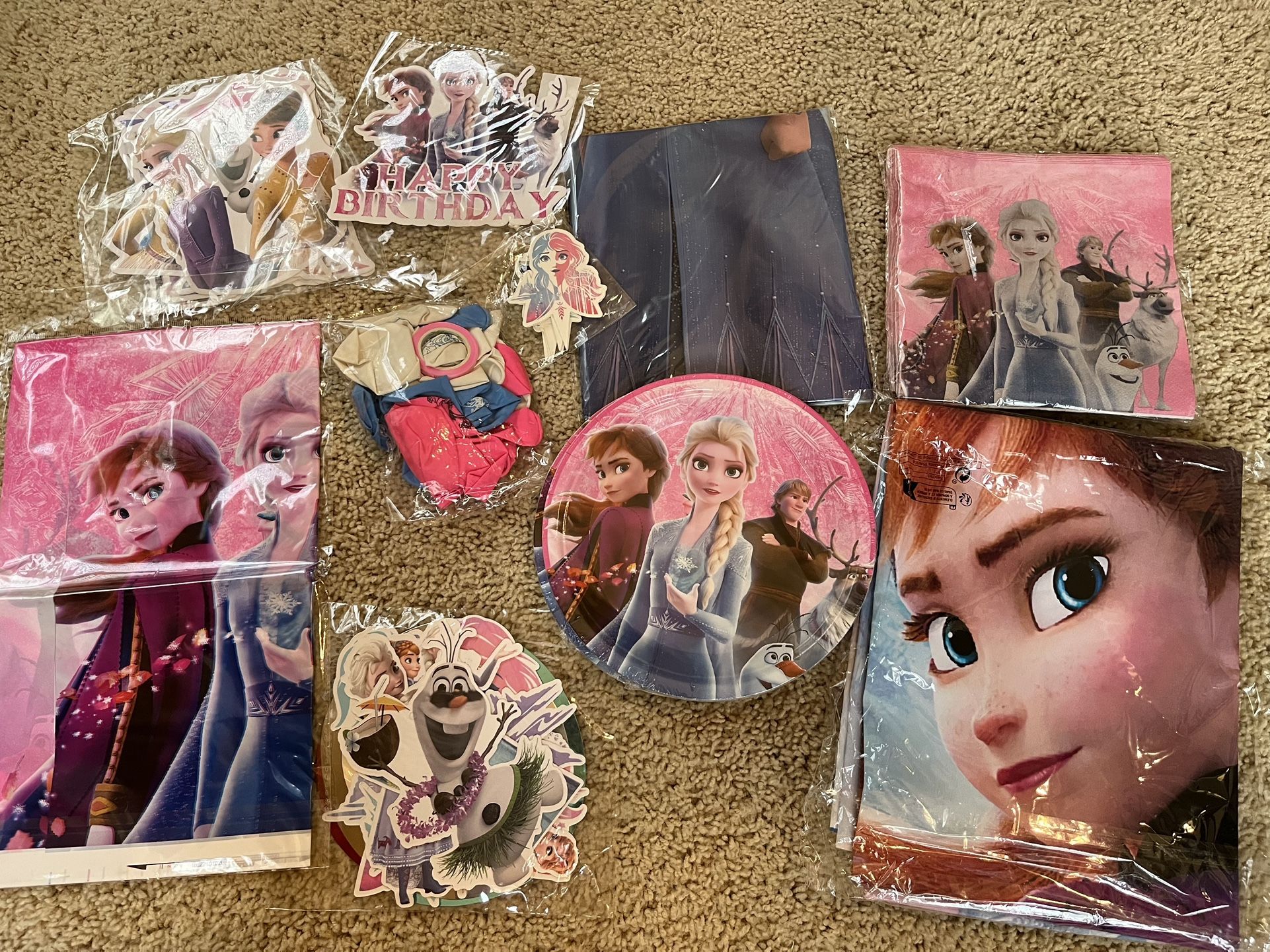 Frozen Party Supplies
