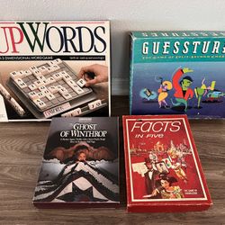 Classic Board Games $20