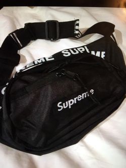 Black supreme cross body