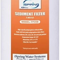 FP25B High Capacity 20x4.5” Water Replacement Cartridge Fine Sediment Filter 5 M