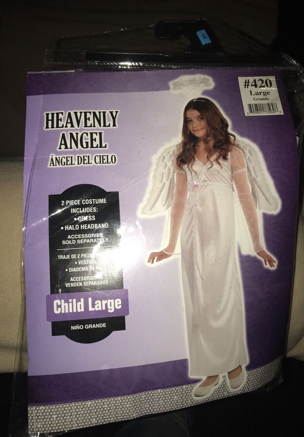 Angel costume -Party city