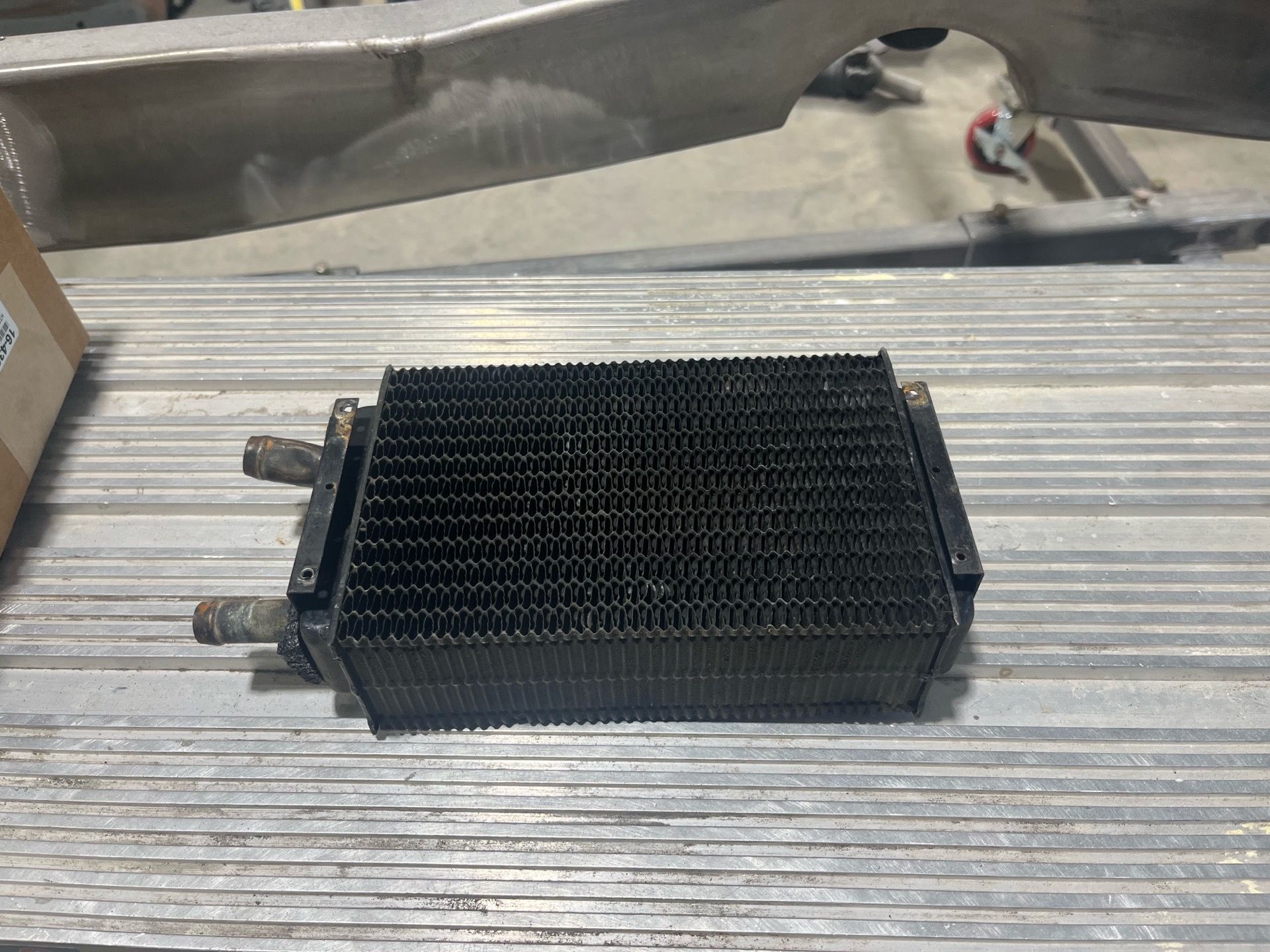 61 corvette heater core