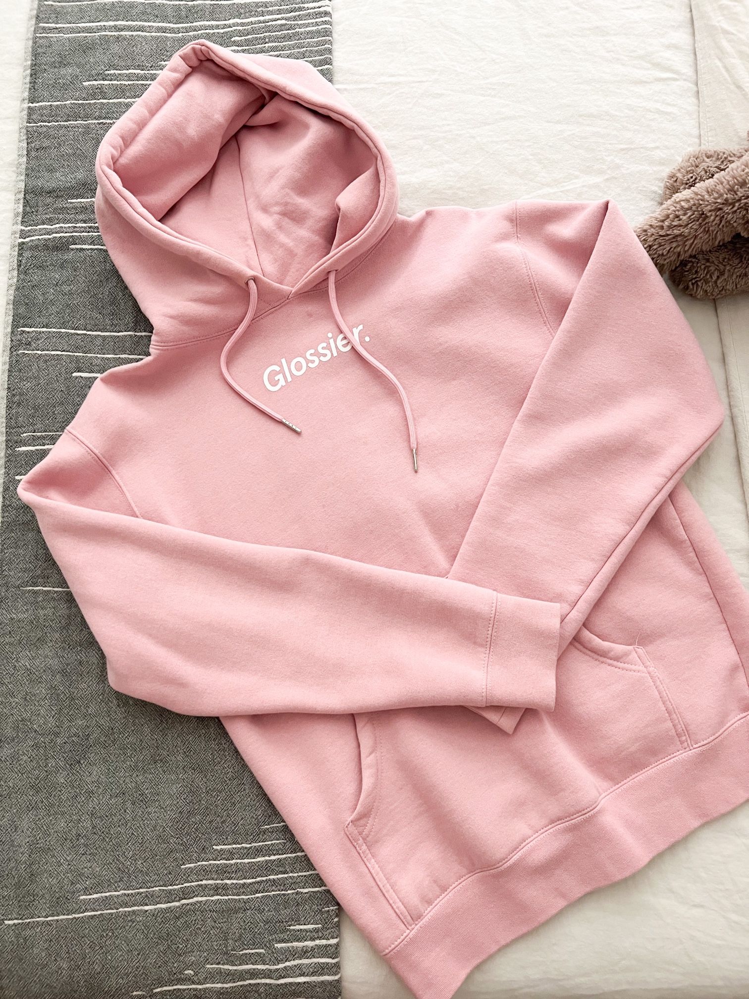 Glossier Pink Hoodie XS for Sale in Chino Hills, CA - OfferUp