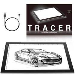 Brand new A4 LED Light Box 14" Light Pad USB Power Light Table for Tracing, Tattoo Transferring, Drawing, Sketching, Animation, Stenciling, Diamond Ar