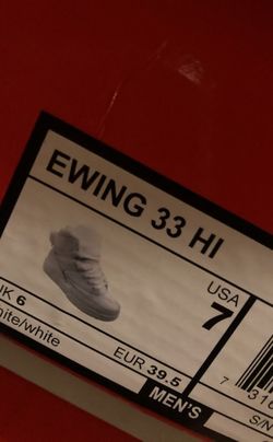 White Patrick Ewing tennis