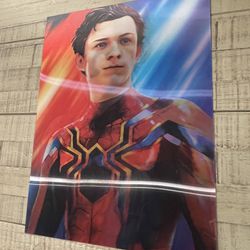 3D Spider Man Poster