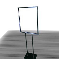 Metal Floor Advertising Sign Holder