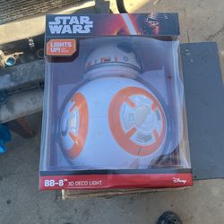 star wars bb-8 3d deco light