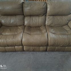 Sofa and Loveseat Recliner Set