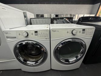 Whirlpool Washer and Dryer Set “27 ( Lavadora y secadora )