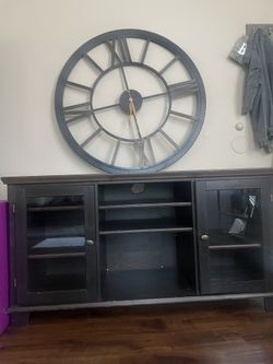 Dark Brown Entertainment Center