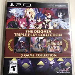 The Disgaea Triple Play Collection For PS3 $50