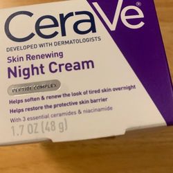 CeraVe Night Cream Peptide Complex 