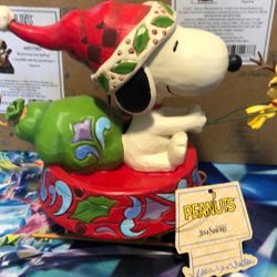 Jim Shore Dashing Through The Snow