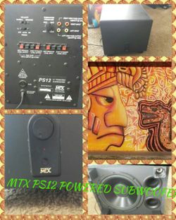 Mtx ps12 sale subwoofer