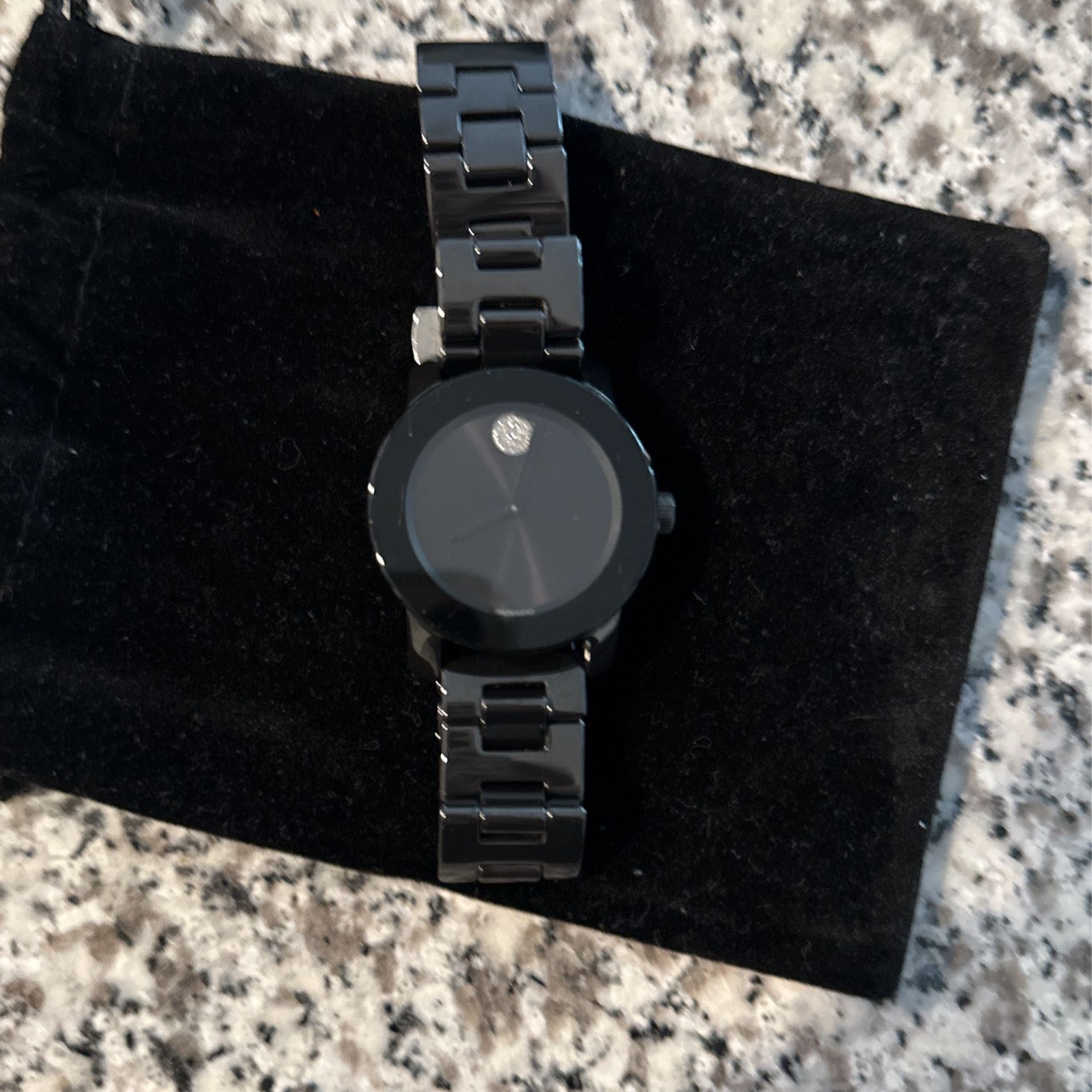 Women’s Movado Black Watch 