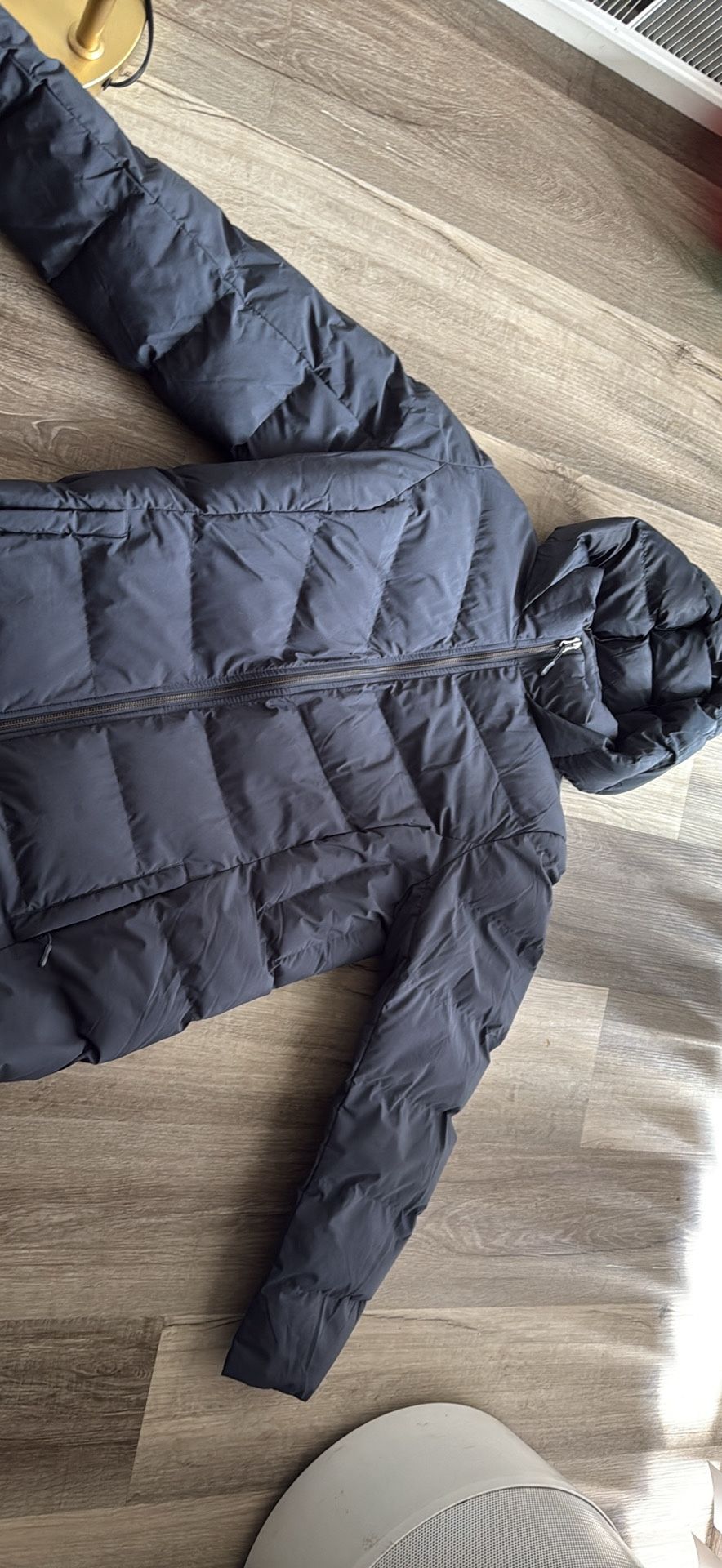 Women Blue Puffer Jacket