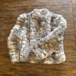 Vintage Niki Rabbit Fur Coat 