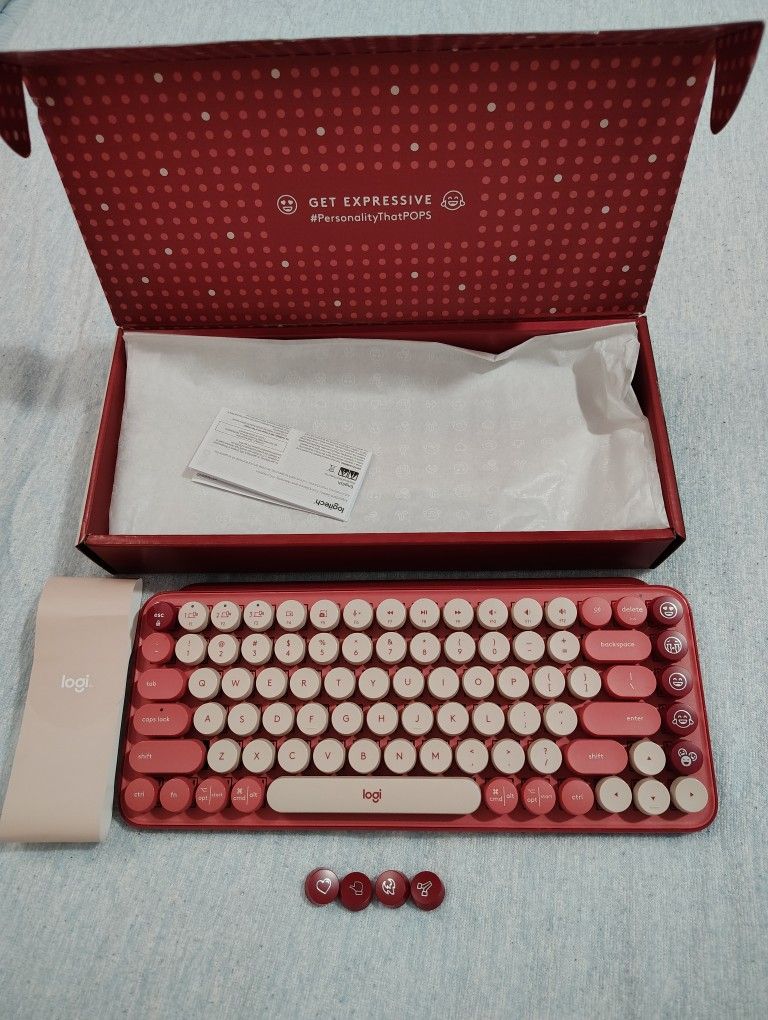 Logitech Pop Keys Mechanical Wireless Keyboard $55