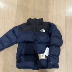 The North Face 1996 Nuptuse 700 Navy Blue puffer jacket