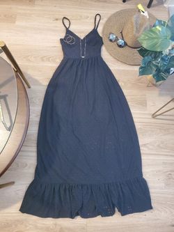 Women's Black Maxi Dress