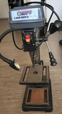 Central Machinery 5 Speed Brench Drill Press