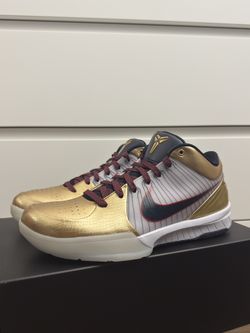 Size 8.5 - KOBE 4 Protro Gold Medal