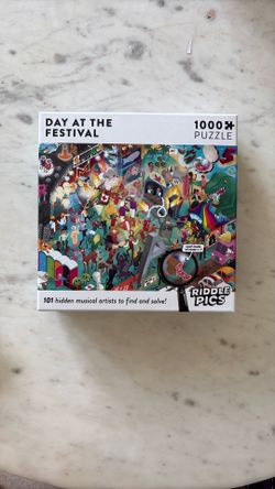 Big Potato Games - Day At The Festival - 1000 Piece Puzzle 