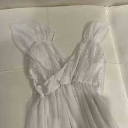 Long White Dress
