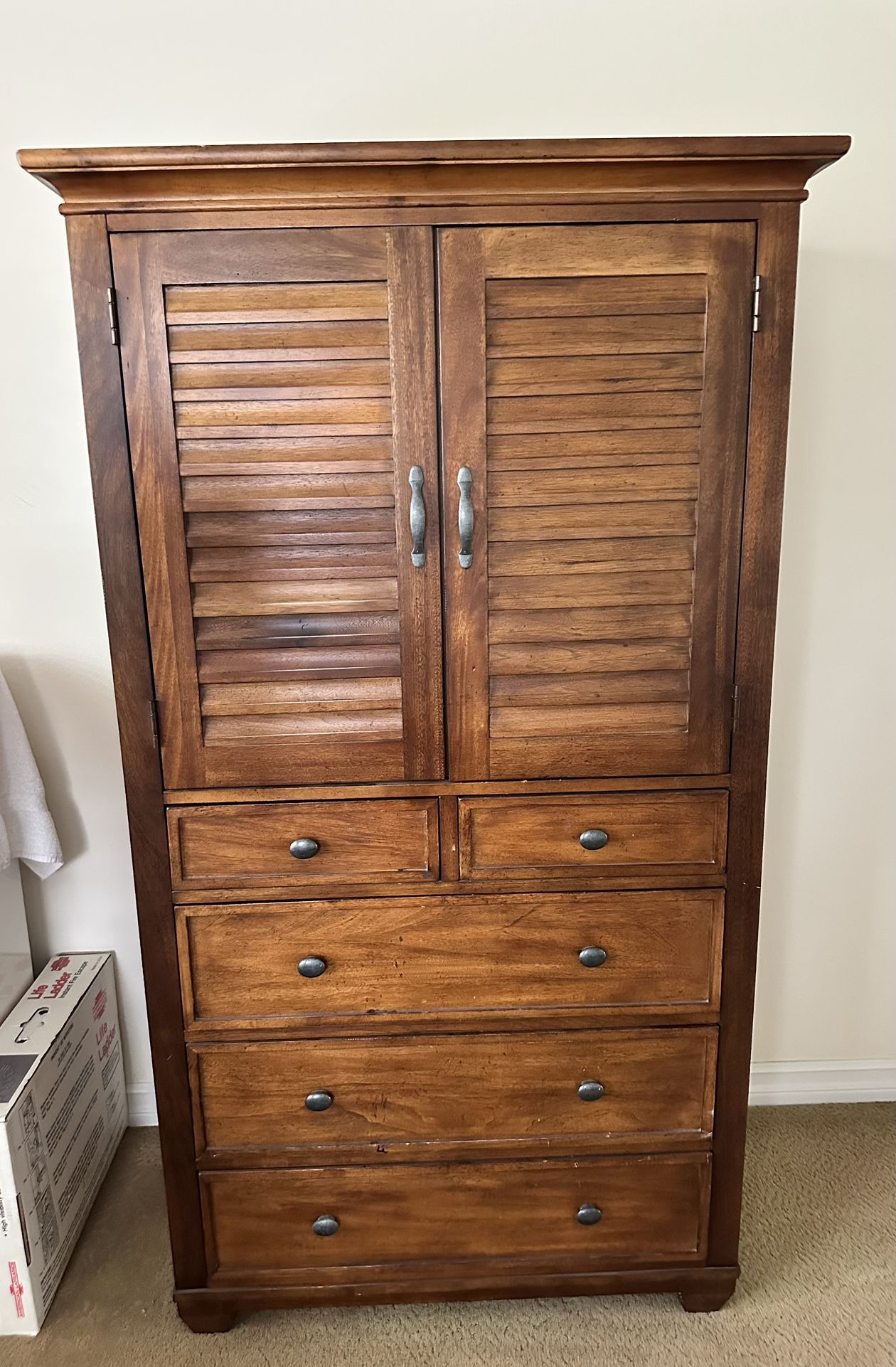 Ethan Allan Wooden Armoire for sale!