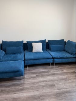 Ikea 3 seat sofa  L shape