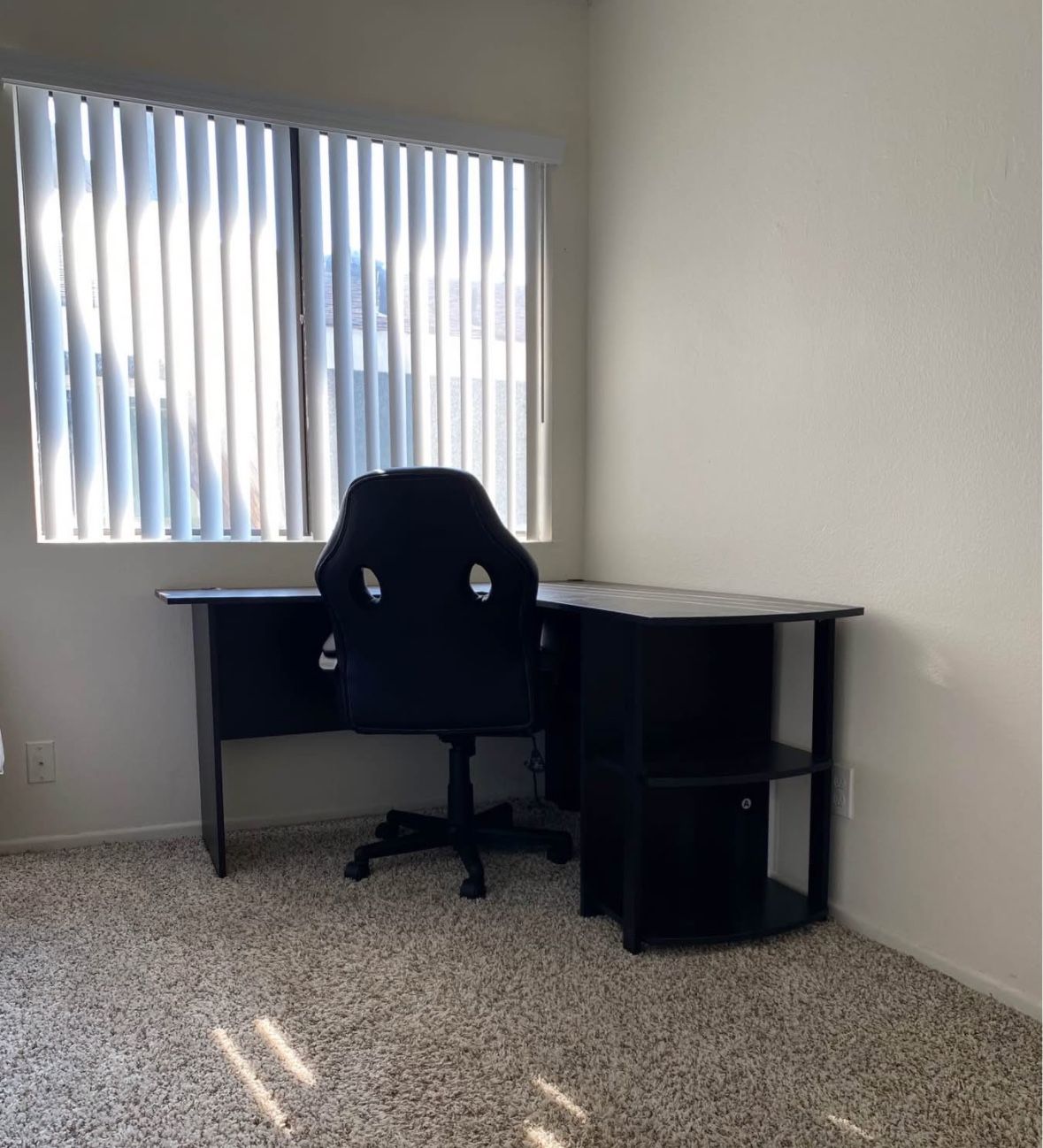 L-Shaped Corner Desk (Chair not included)
