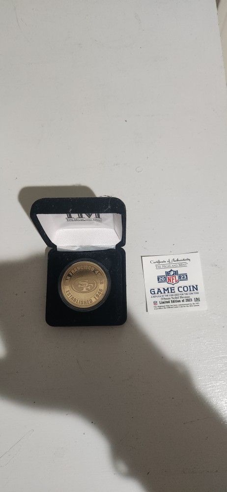 2023 49ers Game Coin