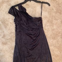 Guess Asymmetric Slinky Dress