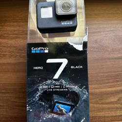 GoPro 7 Hero Black With Original Box Plus Accessories 