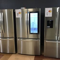 Lg Counter Depth Fren Instaview Door In Door Refrigerator With Ice Maker 💥💥 Q7JSW