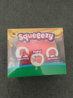 Sunny Days Squeeezy Peach Toy