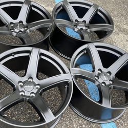 20” DODGE MAGNUM CHALLENGER CHARGER HELLCAT WHEELS RIMS FINANCE SCATPACK 392 RT CHRYSLER 300 SRT NEW 