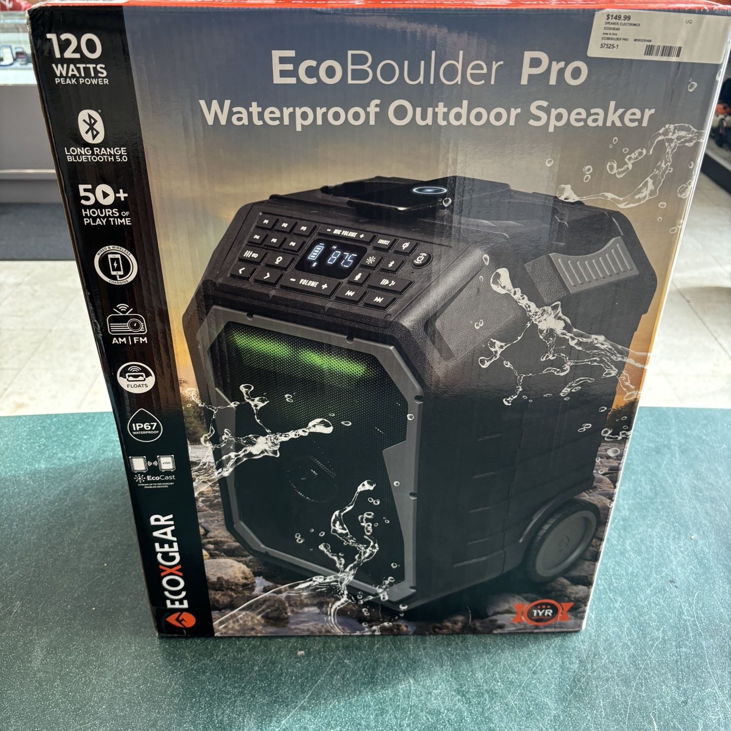 Ecoxgear Ecoboulder Ecoxgear Speaker Amazon Portable