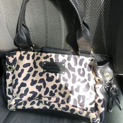 Kate Spade Leather And Leopard Purse