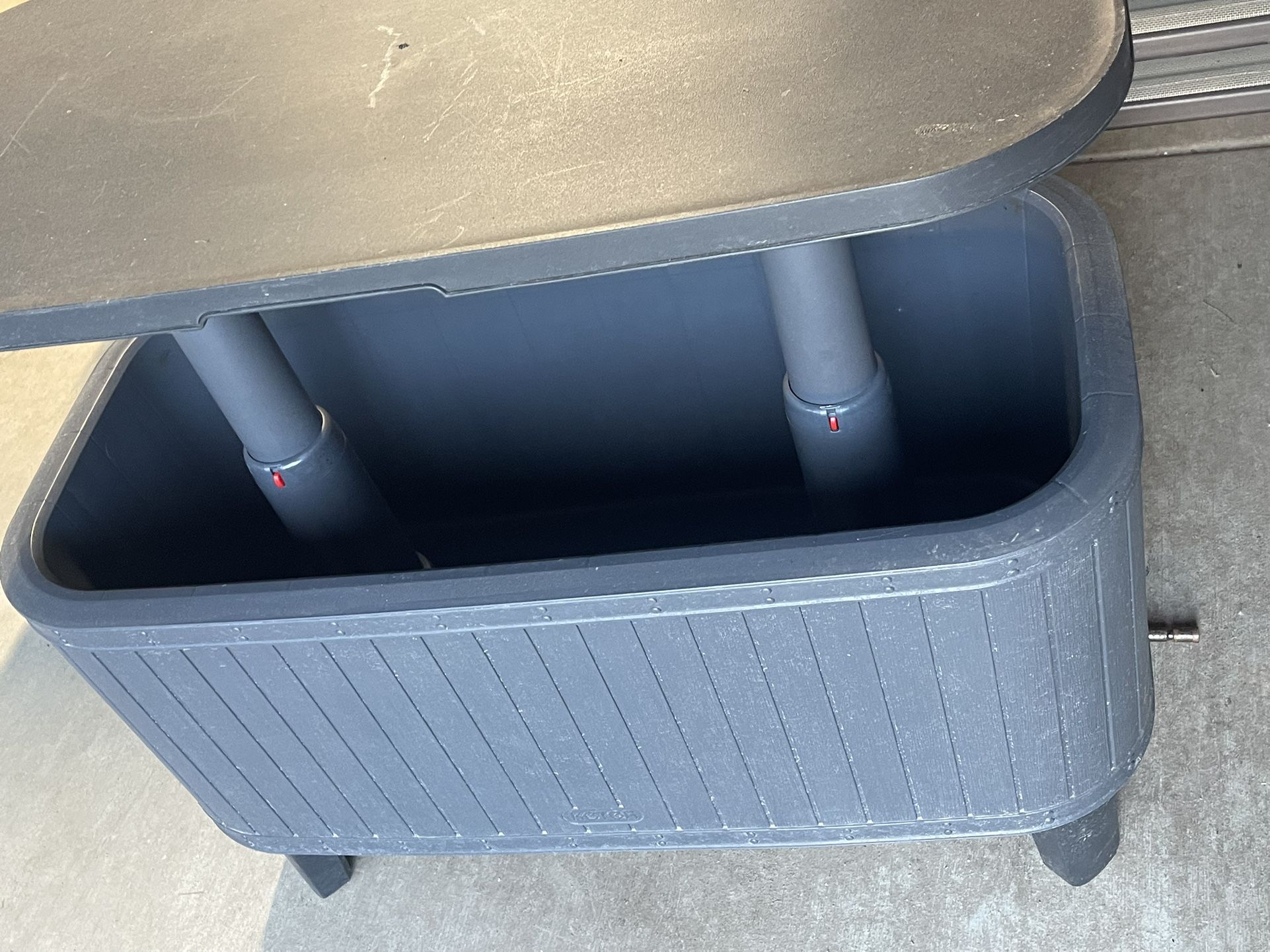 Keter Bevy Bar Table and Cooler Combo