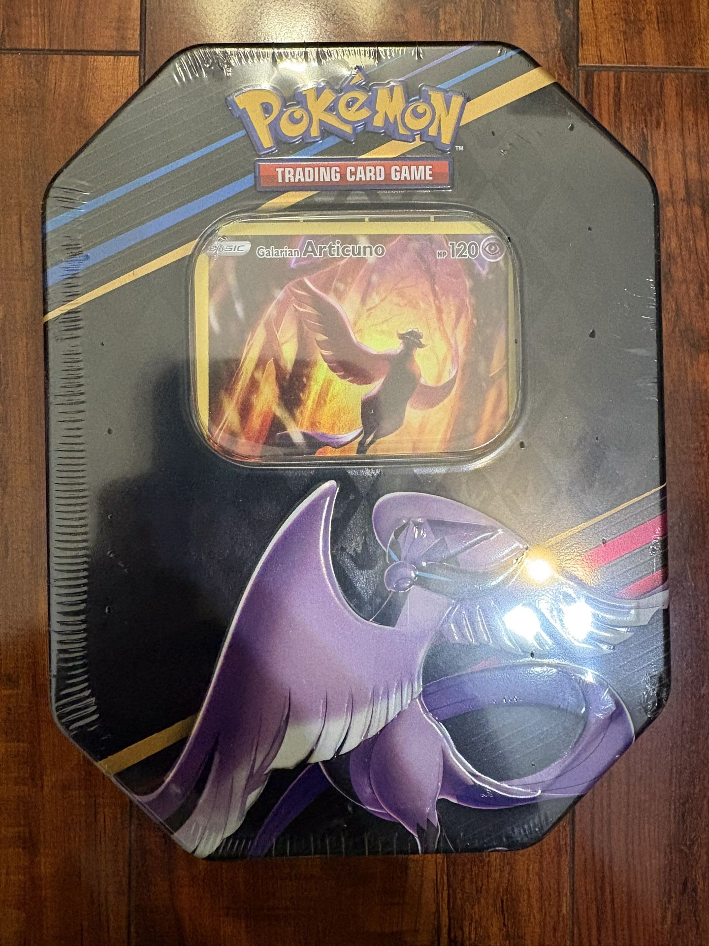Pokemon Articuno Crown Zenith Tin w/ 4 Packs Inside & Promo Brand New/Sealed! π₯