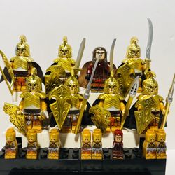 LOTR Elrond & Noldo Minifigures | New Custom LEGO Compatible Toys