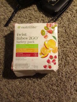 Nutrilite twist tubes 2go variety pack