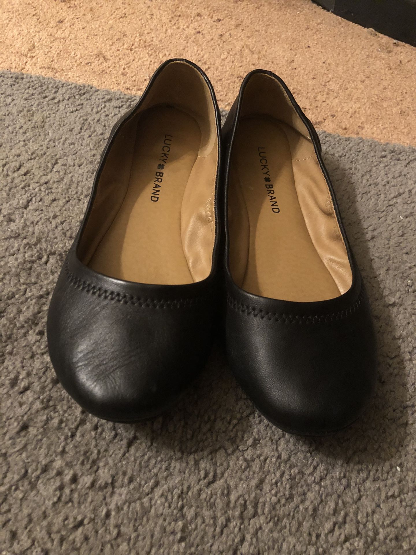 Lucky Brand Ballet Shoes Size 9.5.