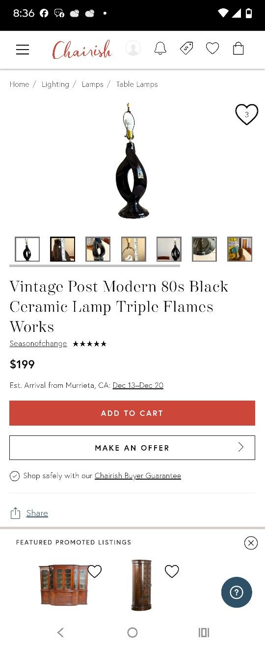 Vintage Lamps 